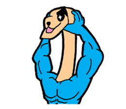 Inuta Agokubinaga(English) sticker #14152695