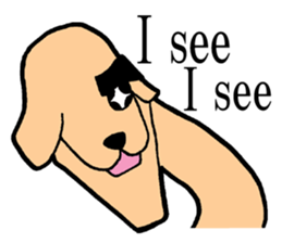 Inuta Agokubinaga(English) sticker #14152699