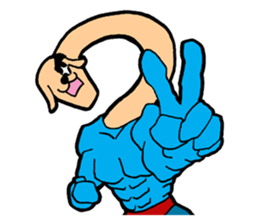 Inuta Agokubinaga(English) sticker #14152703