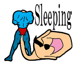 Inuta Agokubinaga(English) sticker #14152705