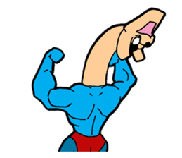 Inuta Agokubinaga(English) sticker #14152706