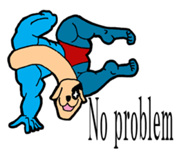 Inuta Agokubinaga(English) sticker #14152707