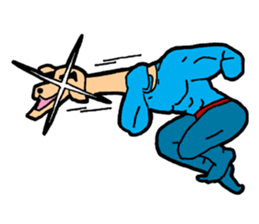 Inuta Agokubinaga(English) sticker #14152709