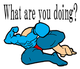 Inuta Agokubinaga(English) sticker #14152718