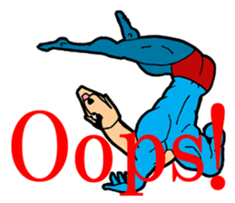 Inuta Agokubinaga(English) sticker #14152719