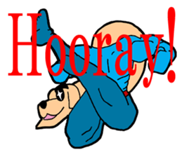 Inuta Agokubinaga(English) sticker #14152720