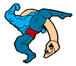 Inuta Agokubinaga(English) sticker #14152721