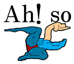 Inuta Agokubinaga(English) sticker #14152725