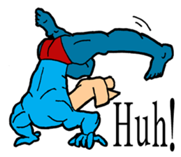 Inuta Agokubinaga(English) sticker #14152726