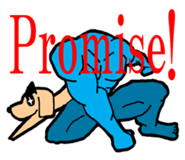 Inuta Agokubinaga(English) sticker #14152731