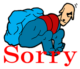 Inuta Agokubinaga(English) sticker #14152732