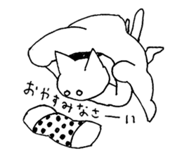 shirome cats #03 sticker #14152903