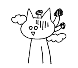 shirome cats #03 sticker #14152924