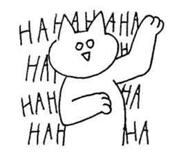 shirome cats #03 sticker #14152927