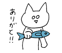 shirome cats #03 sticker #14152930
