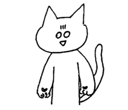 shirome cats #03 sticker #14152932