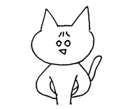 shirome cats #03 sticker #14152933