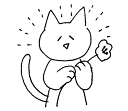 shirome cats #03 sticker #14152939
