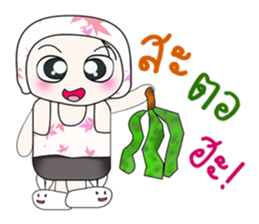 Hello! My name is Haka..^_^ sticker #14153006