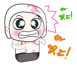 Hello! My name is Haka..^_^ sticker #14153013