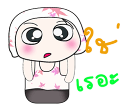 Hello! My name is Haka..^_^ sticker #14153015