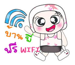 Hello! My name is Haka..^_^ sticker #14153043