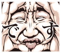 half-open eyes answer ver10 sticker #14153194