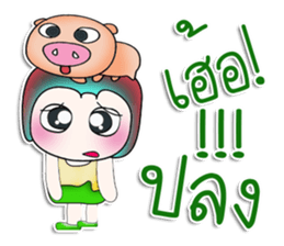 ...Mr. Kosuke... Love pig..^^_ sticker #14153370