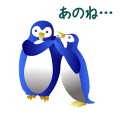 happy penguins Sticker sticker #14153391