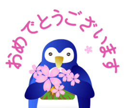happy penguins Sticker sticker #14153394