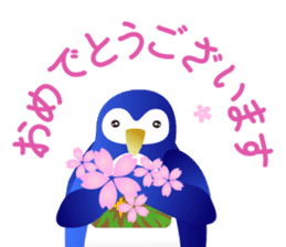 happy penguins Sticker sticker #14153394