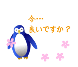 happy penguins Sticker sticker #14153398