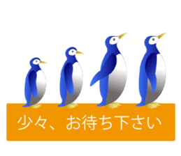 happy penguins Sticker sticker #14153402