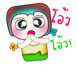 Hello my name Kosuke.. sticker #14153417