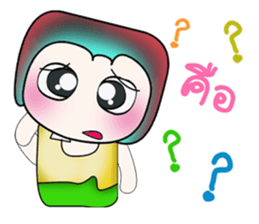 Hello my name Kosuke.. sticker #14153418