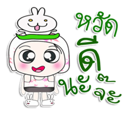 ...Mr. Haka. Love Rabbit. sticker #14153582