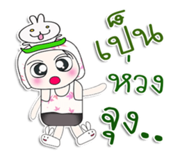 ...Mr. Haka. Love Rabbit. sticker #14153583