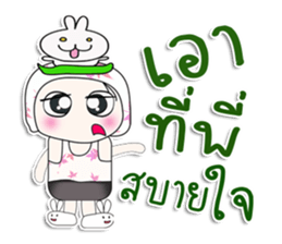 ...Mr. Haka. Love Rabbit. sticker #14153586