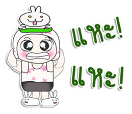 ...Mr. Haka. Love Rabbit. sticker #14153588