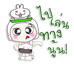 ...Mr. Haka. Love Rabbit. sticker #14153591