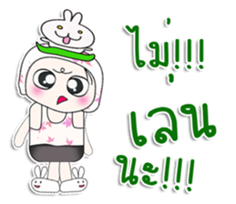 ...Mr. Haka. Love Rabbit. sticker #14153592