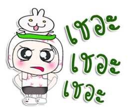 ...Mr. Haka. Love Rabbit. sticker #14153594