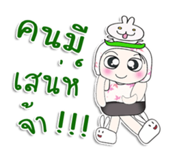 ...Mr. Haka. Love Rabbit. sticker #14153595