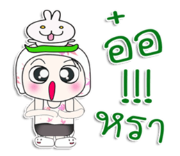 ...Mr. Haka. Love Rabbit. sticker #14153597