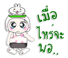 ...Mr. Haka. Love Rabbit. sticker #14153599