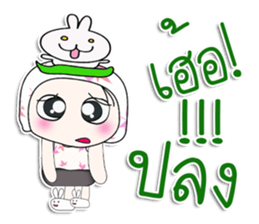 ...Mr. Haka. Love Rabbit. sticker #14153602