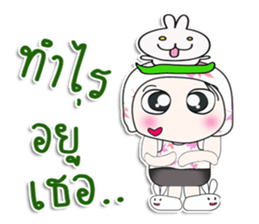 ...Mr. Haka. Love Rabbit. sticker #14153607