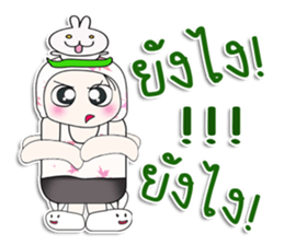 ...Mr. Haka. Love Rabbit. sticker #14153611