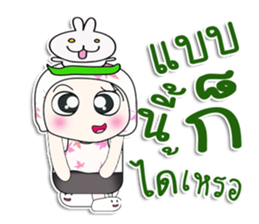 ...Mr. Haka. Love Rabbit. sticker #14153612