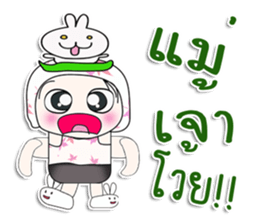 ...Mr. Haka. Love Rabbit. sticker #14153614